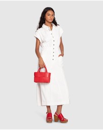 Belle & Bloom - Sundown Denim Midi Shirt Dress