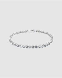 Elli Jewelry - Bracelet Crystal 925 Sterling Silver