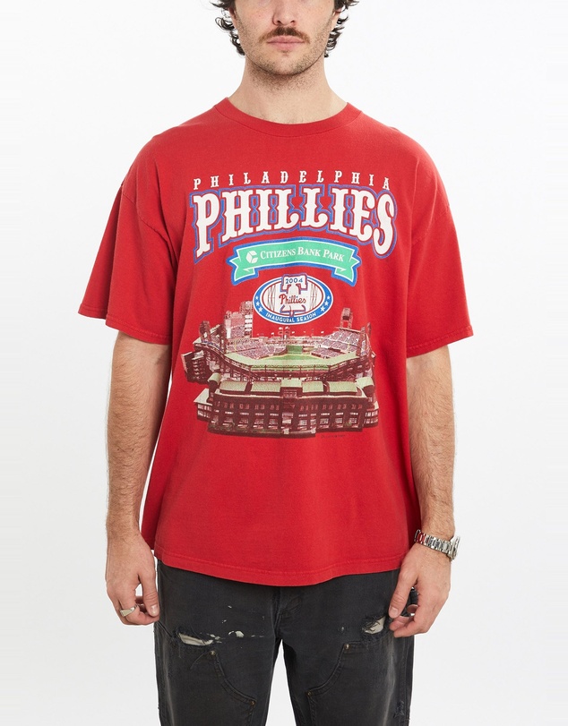 Vintage by The Real Deal - Pre Loved - Vintage 2004 MLB Philadelphia Phillies Tee