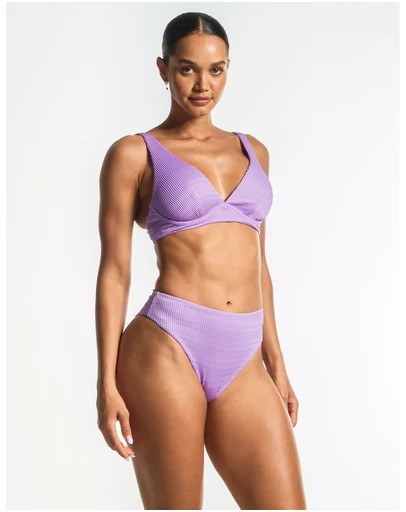 Cinnamon Swan - Laguna Rever High-Waisted Bikini Bottoms