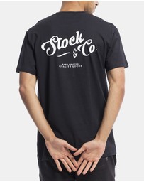 Stock & Co. - Scroll Tee