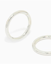 Lovisa - Waterproof Stainless Steel Sleeper Earrings 10MM