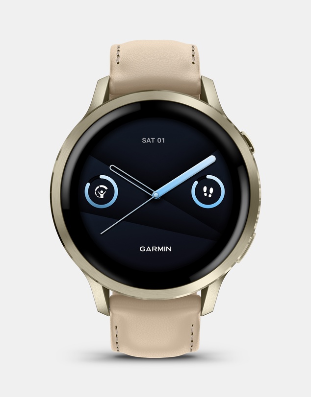 Garmin - Venu 4, 41mm, Leather Band