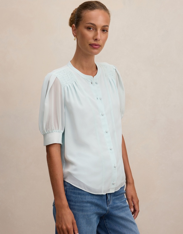 Forever New - Evie Shirring Blouse