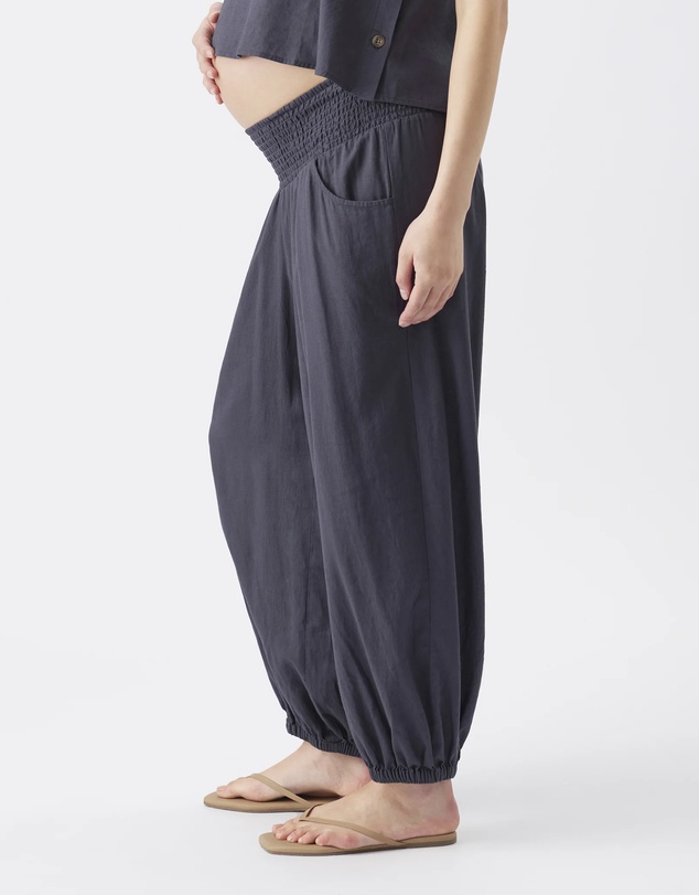 Ripe Maternity - Harem Linen Pants