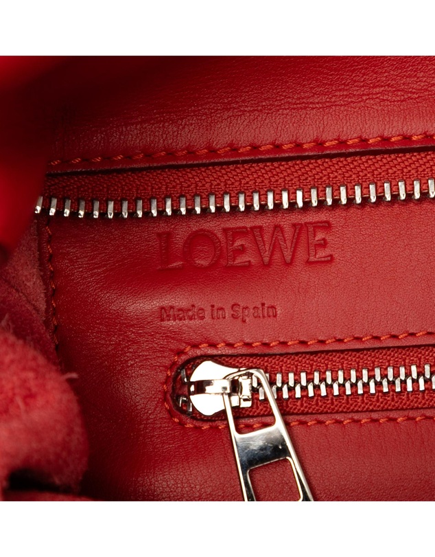 Loewe - Pre-Loved Leather Anagram Shopper Tote