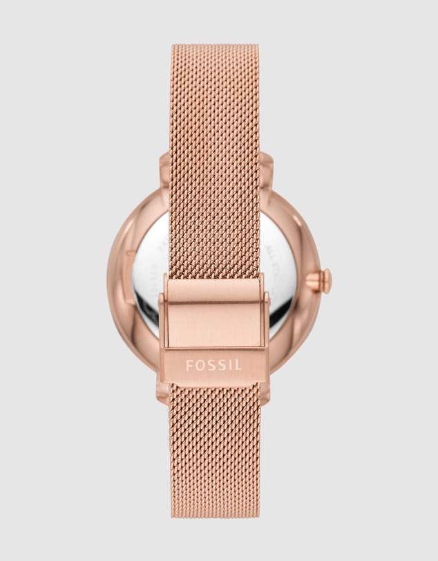 Fossil - Jacqueline Rose Gold Tone Analogue Watch