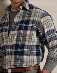 Polo Ralph Lauren - Custom Fit Plaid Brushed Flannel Shirt