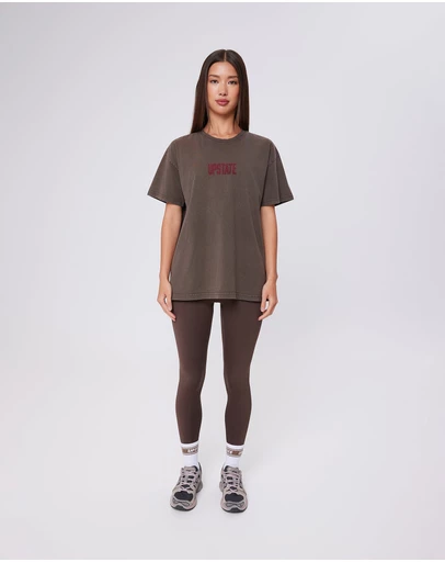 Upstate - Thrive Tee - Washed Ground Coffee