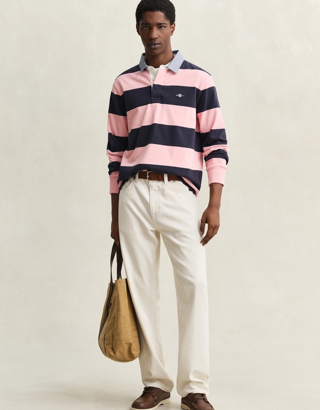 Gant - Chambray Stripe Heavy Rugger