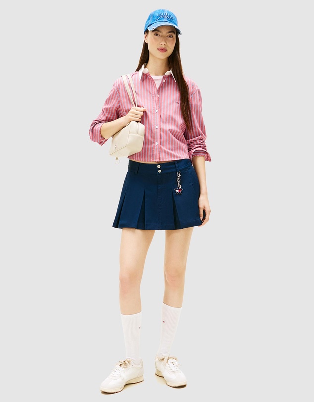 Tommy Jeans - Crop Relaxed Shirt