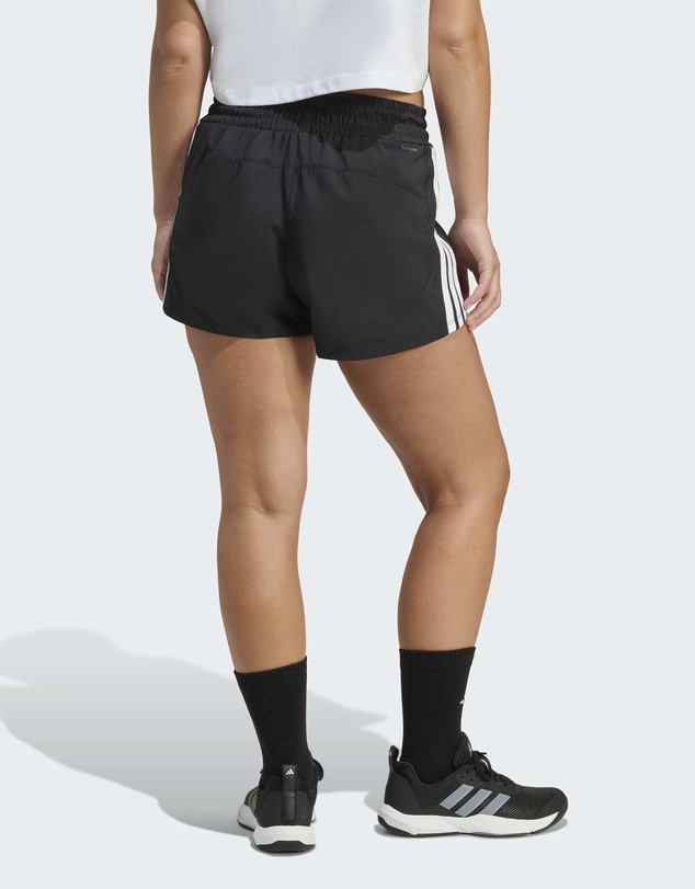adidas Performance - Pacer Workout Woven High Rise Shorts Womens
