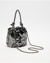 GUESS - Holiday Shine Top Handle Pouch