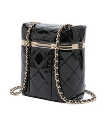 Pre-Loved by Azura Reborn - Pre-Loved chanel Quilted Finish Top Handle Accessory with Chain-Link Shoulder Strap