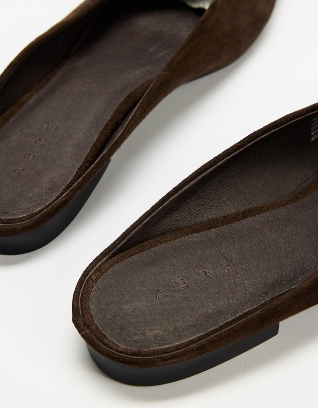AERE - Tala Suede Mules