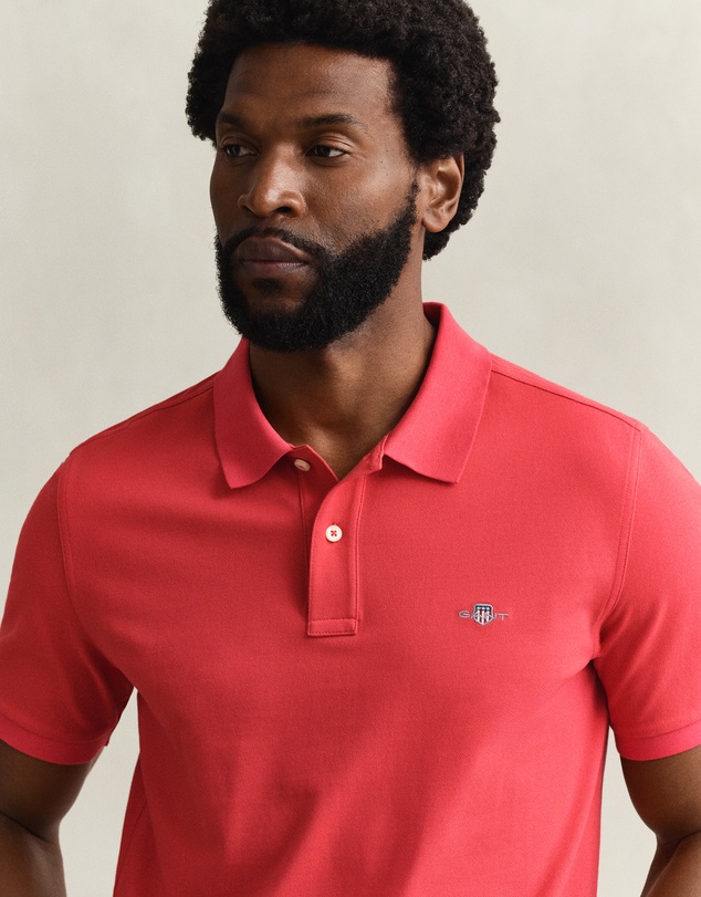 Gant - Regular Fit Shield Piqué Polo Shirt