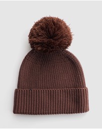 WITH LOVE FOR KIDS - Pom Pom Knitted Beanie - Babies - Kids