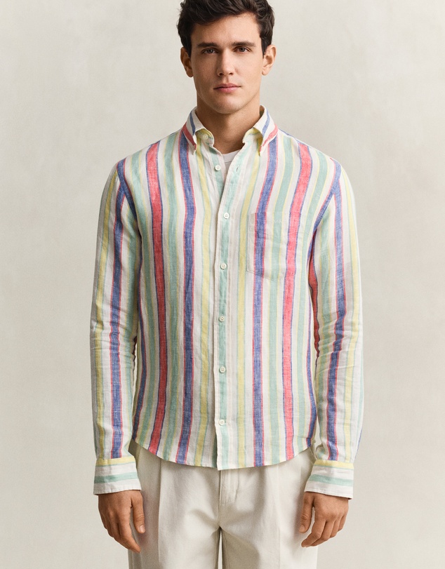 Gant - Multistripe Linen Shirt
