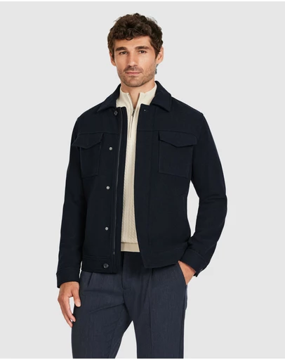Tarocash - Lleyton Wool Zip Jacket