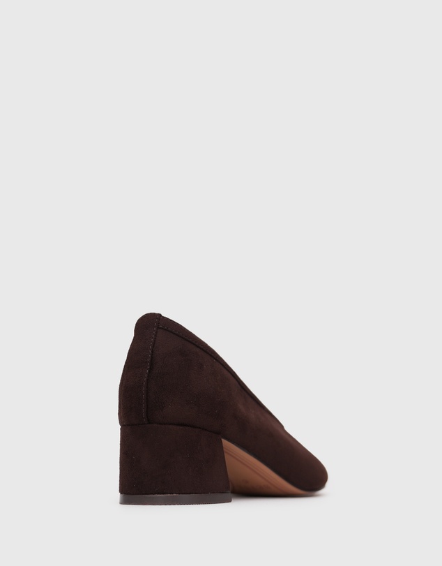Betts - Alora Block Heel Ballet Pumps