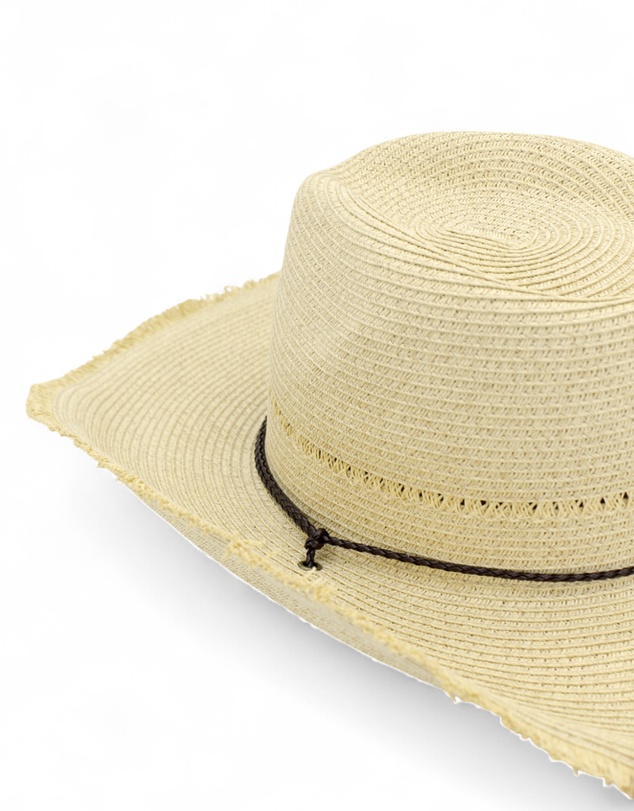 Morgan & Taylor - Ramona Cowboy Fedora in Natural