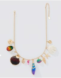 8 Other Reasons - Shell Charm Necklace
