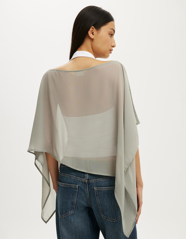 Cotton On - Chiffon Poncho