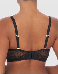 Natori - Heavenly Wired Convertible Sheer Lace Balconette Bra