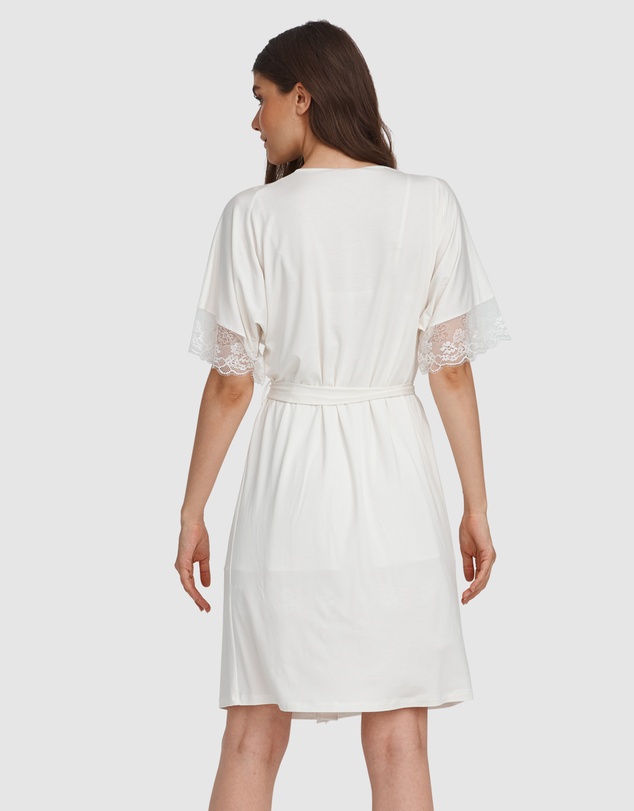 Oh!Zuza - Lace Trim Robe