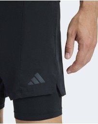 adidas Performance - D4T WORKOUT 2IN1 SHORTS Mens