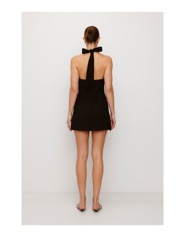 The Wolf Gang - Irida Vest Dress - Noir