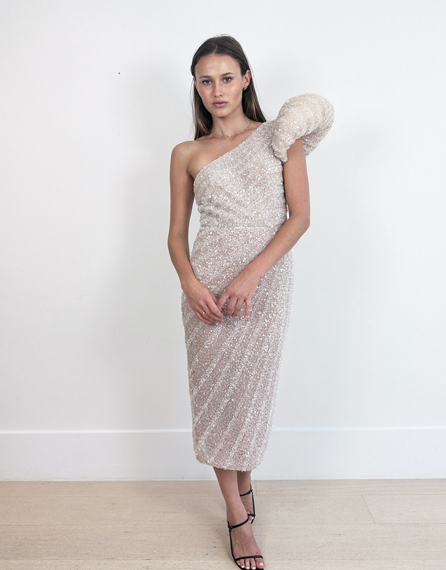 Cirkular - Pre-Loved - Rachel Gilbert Phoebe One-Shoulder Dress