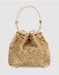 Olga Berg - Santorini Studded Hotfix Pouch
