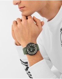 Plein Sport - PLEIN TIGER POWER 45mm Green dial with Green strap