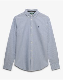 Superdry - Slim Oxford Long Sleeve Shirt