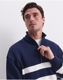 Sportscraft - Stripe Zip Sweatshirt