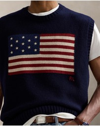 Polo Ralph Lauren - Big Fit Flag Sweater Vest