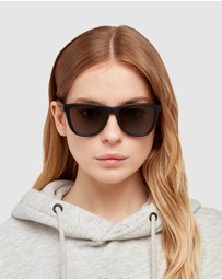 Hawkers Co - Polarized Dark Black One Raw Sunglasses for Men and Women UV400