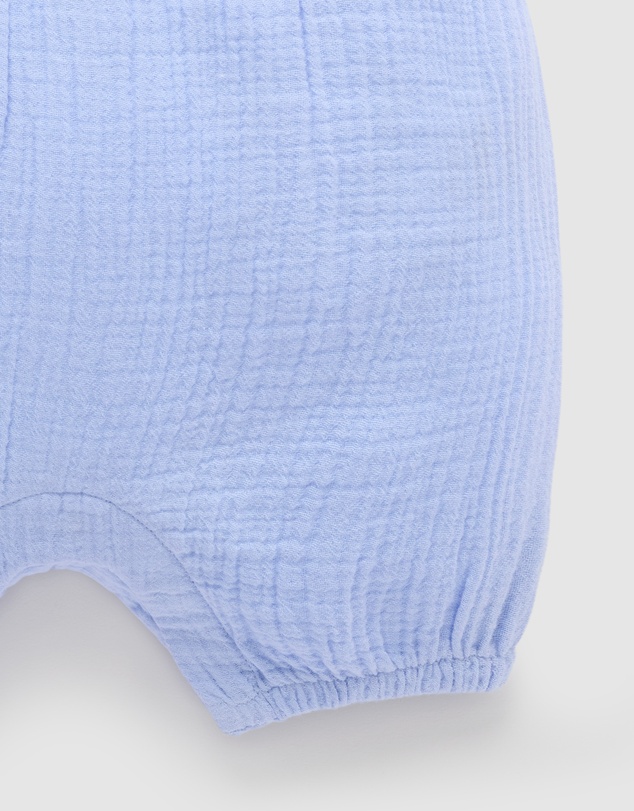 Purebaby - Romper with Collar -Kids-Babies