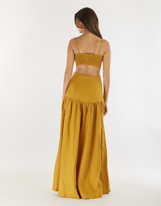 Amelius - Nathalie Linen Maxi Dress