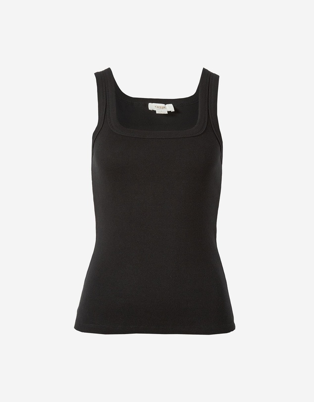 Ceres Life - Zaeli Contour Rib Square Neck Tank
