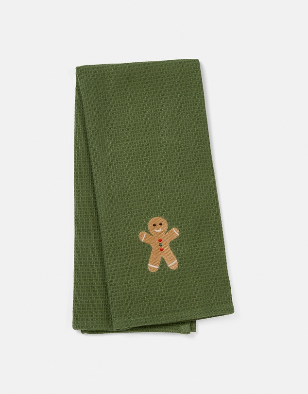 Linen House - Embroidered Tea Towel