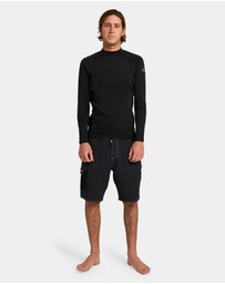 Quiksilver - Mens Everyday Heat Long Sleeve Rash Vest