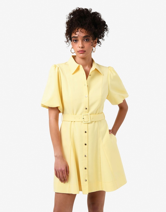 Forcast - Amera Utility Mini Belt Dress