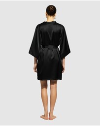 GINIA - Silk Wrap Gown