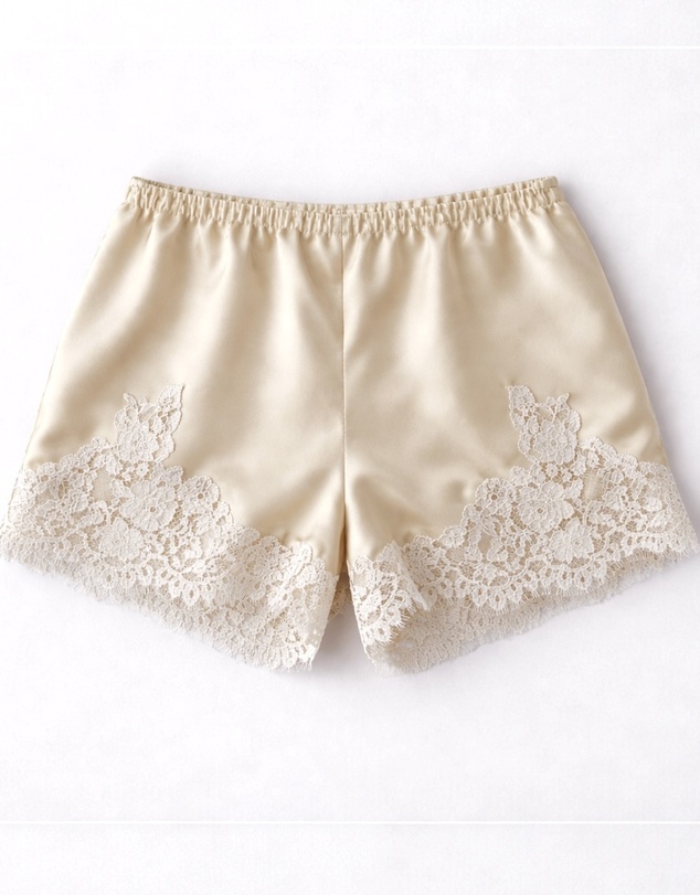 High Heel Jungle - Lyra Lace Trim Shorts