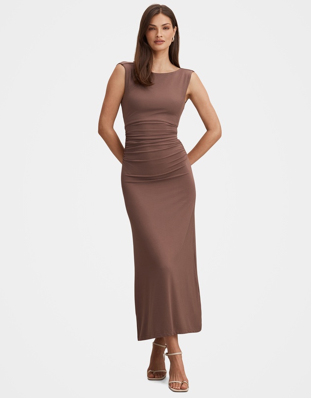 Forever New - Jemima Ruched Jersey Midi Dress