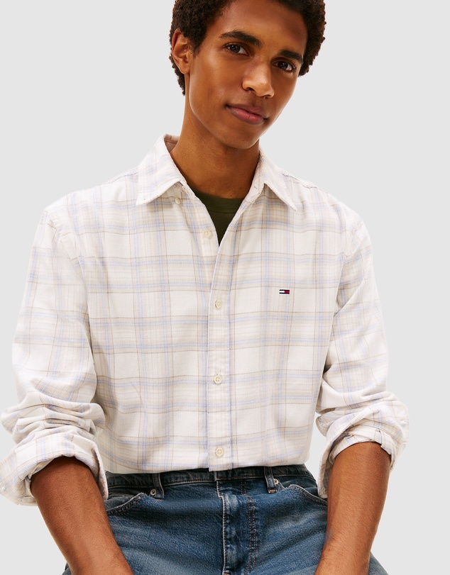 Tommy Jeans - Regular Check Cord Shirt