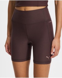 Puma - Cloudspun 6-Inch High Waisted Short Tights