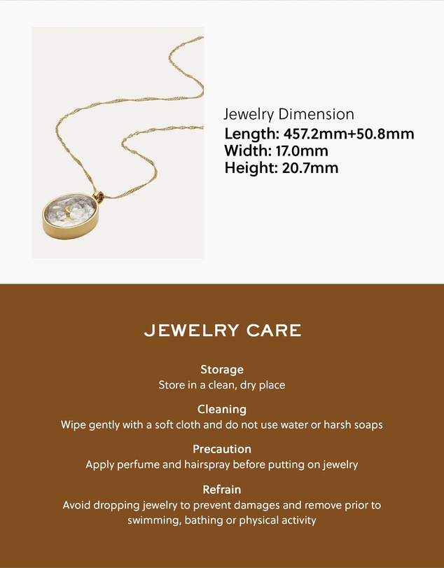 Fossil - Sutton Gold tone Necklace